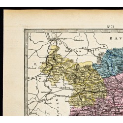 Gravure de 1877 - Département du Bas Rhin - 2