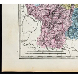 Gravure de 1877 - Département de la Saône-et-Loire - 4