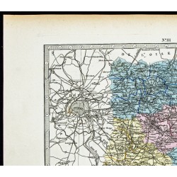 Gravure de 1877 - Département de Seine-et-Marne - 2