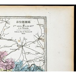 Gravure de 1877 - Département de la Somme - 3