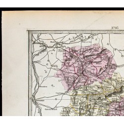 Gravure de 1877 - Département de l'Yonne - 2