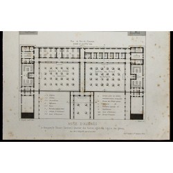 Gravure de 1865 - Asile de Braqueville - 3