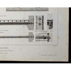 Gravure de 1865 - Asile de Braqueville - 5