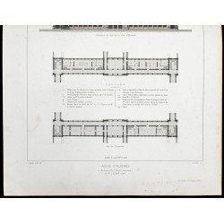 Gravure de 1865 - Asile de Braqueville - 3