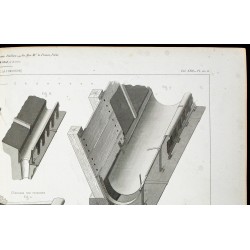 Gravure de 1865 - Couverture en zinc - 3