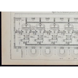 Gravure de 1908 - Centrale hydroélectrique de la Brillanne - 4