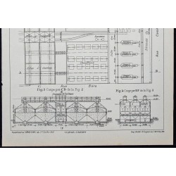 Gravure de 1927 - Usine de la Compagnie Parisienne de Distribution d'Électricité - 3