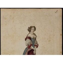 Gravure de 1826 - Duchesse de Fontanges - 2