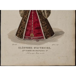 Gravure de 1826 - Éléonore de Habsbourg - 3