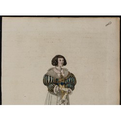 Gravure de 1826 - Madame de La Fayette - 2