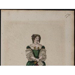 Gravure de 1826 - Françoise de Sévigné - 2