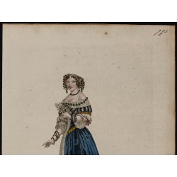 Gravure de 1826 - Madame de Montespan - 2