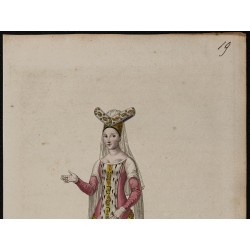 Gravure de 1826 - Jacqueline de la Grange - 2