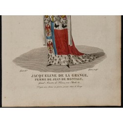 Gravure de 1826 - Jacqueline de la Grange - 3