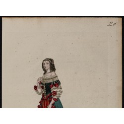 Gravure de 1826 - Ninon de l'Enclos - 2