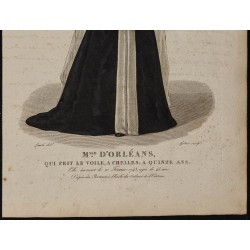 Gravure de 1826 - Adélaïde d'Orléans - 3