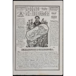 Gravure de 1842 - Hautes-Alpes & Ardèche - 1