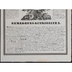 Gravure de 1842 - Ardennes & Ariège - 4