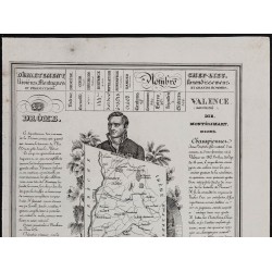 Gravure de 1842 - Drôme & Eure - 3