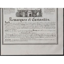 Gravure de 1842 - Gers & Gironde - 4