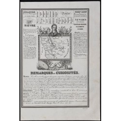 Gravure de 1842 - Nièvre & Nord - 1