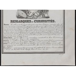 Gravure de 1842 - Nièvre & Nord - 4