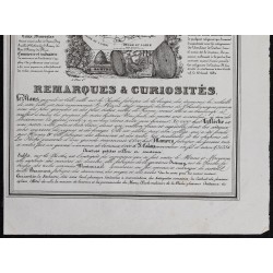 Gravure de 1842 - Sarthe & Seine (Paris) - 4
