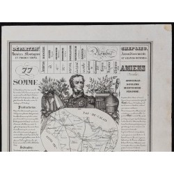 Gravure de 1842 - Somme & Tarn - 3