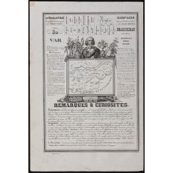 Gravure de 1842 - Tarn-et-Garonne & Var - 2