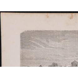 Gravure de 1867 - Ville de Manaus - 2