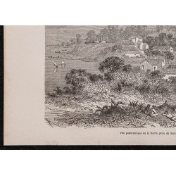 Gravure de 1867 - Ville de Manaus - 4