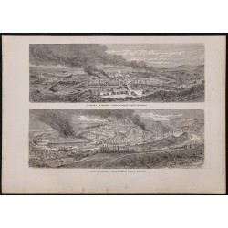 Gravure de 1867 - Le Creusot - 1