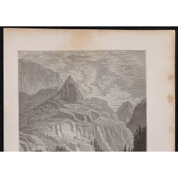 Gravure de 1867 - Pont Aberglaslyn - 2