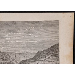 Gravure de 1867 - Vue de Plombières-les-Bains - 3