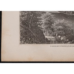 Gravure de 1867 - Parc de Plombières-les-Bains - 4