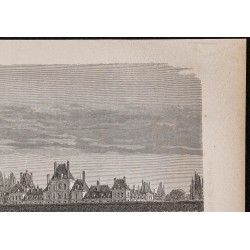 Gravure de 1867 - Château de Fontainebleau - 3