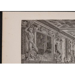 Gravure de 1867 - Galerie de François 1er - 2