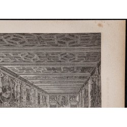 Gravure de 1867 - Galerie de François 1er - 3