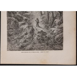 Gravure de 1867 - Gorge aux Loups - 3