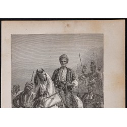 Gravure de 1867 - Kara Fatma la princesse kurde - 2