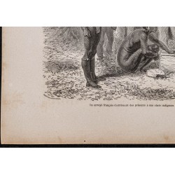 Gravure de 1867 - Chefs kanaks - 4