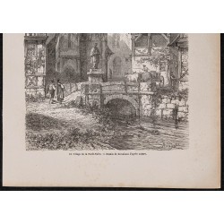 Gravure de 1867 - Village de la Forêt-Noire - 3