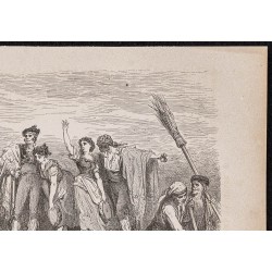Gravure de 1867 - Seguidilla manchega - 3