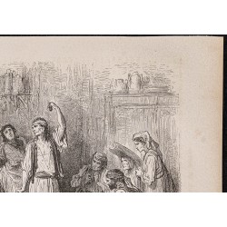 Gravure de 1867 - Danse funèbre (jota) - 3