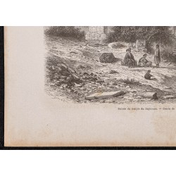 Gravure de 1865 - Temple des Eaux - 4