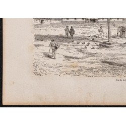 Gravure de 1865 - Mission de Sarayacu au Pérou - 4