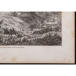 Gravure de 1865 - Oulan-Bator en Mongolie - 5