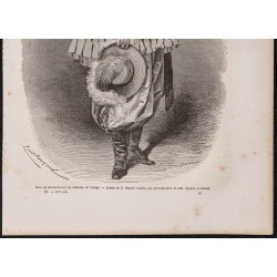 Gravure de 1865 - Portrait de Mme de Bourboulon - 3