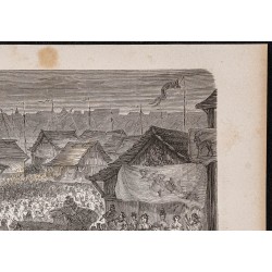 Gravure de 1865 - La foire de Novogorod - 3