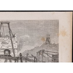 Gravure de 1865 - Wheal Friendship mine - 3
